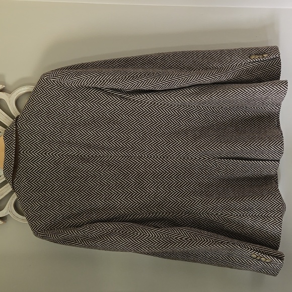 Polo Ralph Lauren Brown and Tan Herringbone Blazer Size 10 - Picture 3 of 10